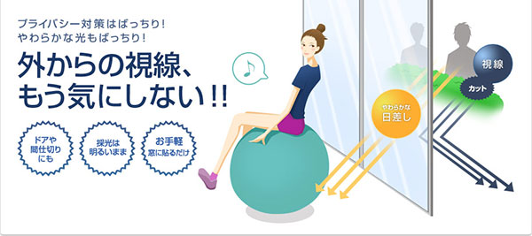 目隠し・プライバシーフィルム イメージ